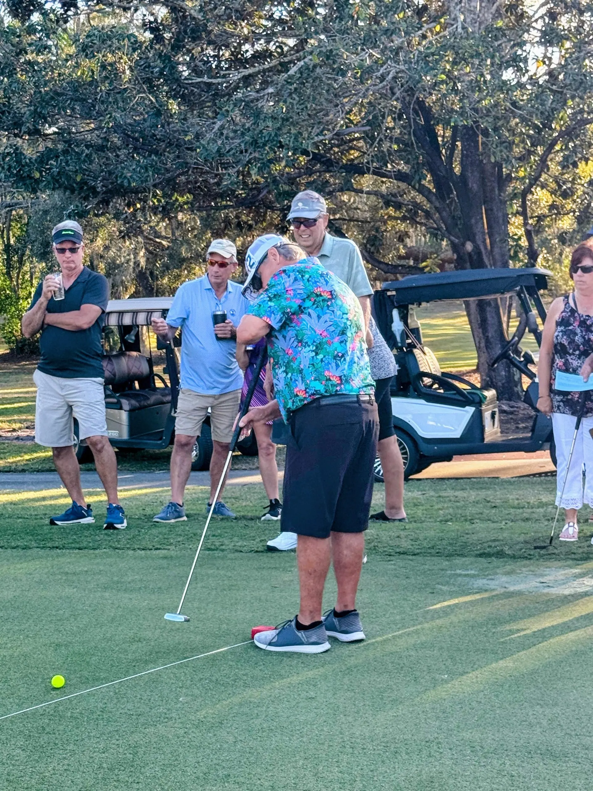 Putting contest